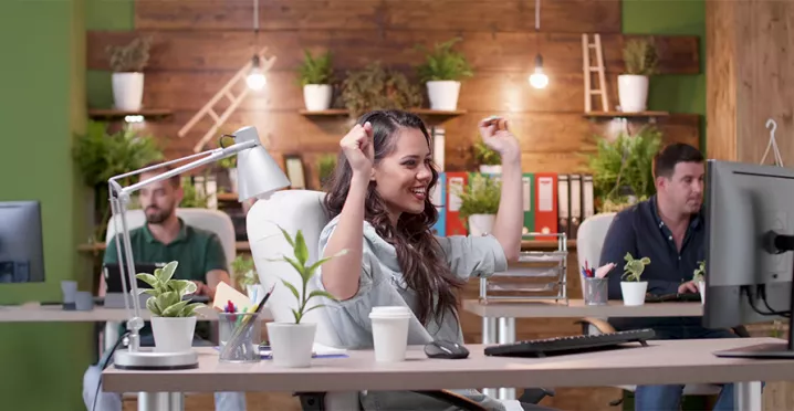 Mutlu ve huzurlu bir çalışma ortamı