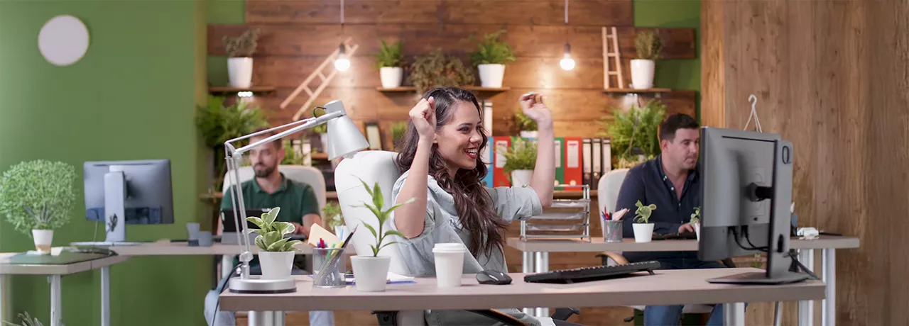 Mutlu ve huzurlu bir çalışma ortamı